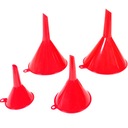 НАБОР АВТОМОБИЛЬНЫХ ВОРОНОК ИЗ 4 ШТ., ПРОСТЫЕ РАЗМЕРЫ