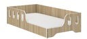 Łóżko dziecięce Montessori COCO 160x80 Sonoma lub Białe Kod producenta 0698-24658