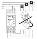 ZAMEL Meter Energy Monitor Wi-Fi 3F+N SUPLA 3-фазный