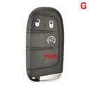 CS017021 3/4/5 BUTTON REMOTE KEY SHELL PARA FIAT 500 500L 500X TORO 2~58255 