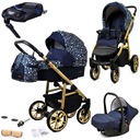 Коляска BabyLux ColorLux 4в1 + база Isofix