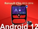 Магнитола Android 12 RENAULT CLIO 4 GPS WiFi PL 4/64Gb