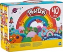 Play-Doh Koláč 40 TUB MEGA SET 3,4 kg Materiál plast