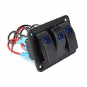 ПЕРЕМИКАЧ PANELSTEROWANIA DO LODZI 3X BLUE LED (СВІТЛОДІОД) 12-24V  (18746485481) фото min 11