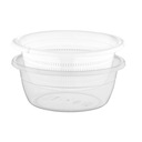 ЧАШКА КРУГЛАЯ ПРОЗРАЧНАЯ С КАПЕЛЬНИЦЕЙ, 6Л