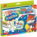 Мелки BAMBINO, 24 цвета, оригинальная точилка, толстые.