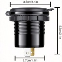 ХВІРТКА ЗАРЯДНИЙ ПРИСТРІЙ АВТОМОБІЛЬНА USB USB-C QC 3.0 PD 60W DO ПРИКУРЮВАЧА 12V 24V  фото 7