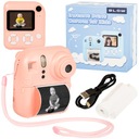 DRUKUŚ МГНОВЕННАЯ КАМЕРА ДЛЯ ДЕТЕЙ, МИНИ-ПРИНТЕР FULL HD + 2 РОЛИКА