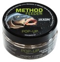 Протеиновые шарики POP-UP JAXON Mthod Feeder 10 мм 30 г Халибут черные FM-KA10