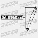 MANCHON AMORTISSEUR ARRIÈRE 2 PCS NISSAN ARMADAphoto 8