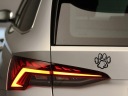 STICKER NA CAR HELMET LAPTOP BICYCLE SLAD CORNER PSA PIES 18 X 18,6 CM  photo 6