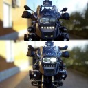 ФАРА LED (СВІТЛОДІОД) ХОДОВІ ВОГНІ ДХВ BMW R1200 GS R1200GS ФАРА ПЕРІД ТОП 2005-2013 ADV  (17018253993) фото min 6