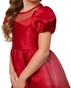 Červené šaty pre dievčatá Ava červená, 104 Veľkosť (new) 104 (99 - 104 cm)