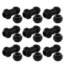 10 ZESTAWOW AMORTYZUJACYCH RUBBER OVERLAYS NA BOLTS ODPOWIETRZNIKOW BRAKING DO MOTORCYCLES  photo 6