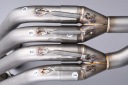 WYSCIGOWE COLLECTEURS ÉCHAPPEMENT TITANE VERS HONDA CB650F RADIO 650 F RC75 2014-2016photo 7