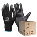 ПЕРЧАТКИ РАБОЧИЕ ПОЛИУРЕТАНОВЫЕ XL 12 пар