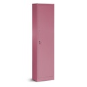 Узкий шкаф, металлический офисный столб JAN NOWAK ALEX Fresh Style: пудровый розовый