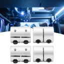 DRUKARKA CNC I 3D СОЕДИНИТЕЛЬ ВАЛА ZE СТОПА АЛЮМИНИЙ 4PCS ГИБКИЙ HIGH TORSION  фото 5