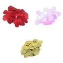 Sewing Craft Loose Sequins Red Gold Colorful