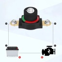 HEBEL ОСНОВНОЙ ВЫКЛЮЧАТЕЛЬ ТОКА 12V-48V ZDEJMOWANE ПОВОРОТНАЯ РУЧКА  фото 6