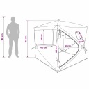 Намети Vidaxl Ekspedycyjne 165 Cm 143 X