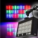 ЦВЕТНОЙ СТРОБЕСКОП DISCO RGB DISCO LIGHT 12LED ЗВУКОВОЙ ДАТЧИК