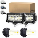 СВЕТОДИОДНАЯ ГАЛОГЕННАЯ РАБОЧАЯ ЛАМПА 120ВТ 12-24В IP67 2 ШТ.