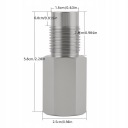 ÉMULATEUR SONDES LAMBDA SIMPLE M18X1,5 ACIER AVEC CATALYSEUR P0420 P0430photo 7