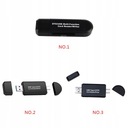 Čítačka kariet 3 v 1 USB-C typu C Micro USB OTG Maximálna rýchlosť zápisu 167 MB/s