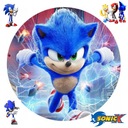 Съедобные ВАФЛИ ДЛЯ ТОРТА SONIC 26 СМ + БЕСПЛАТНО