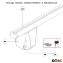 OMAC COFFRE MENABO VERS PEUGEOT 106 1992-2004 3 PORTES ABE ALU NOIR 2 CVphoto 9