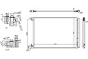 NISSENS CONDENSADOR DE ACONDICIONADOR MERCEDES AMG GT C190 AMG GT R190 AMG 