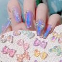 Украшения для ногтей Бантики на ногтях 3D Glass Color