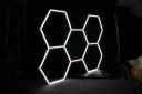 ФАРА 5 X HEXAGON LED (СВІТЛОДІОД) PLASTER MIODU ОСВІТЛЕННЯ ПАНЕЛЬ WARSZTAT GARAZ 6500K  (17865899573) фото min 8