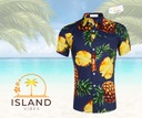 Havajská Pánska Košeľa Na Leto Dovolenka Vzdušná Bavlna Island Vibes r.M Značka iná