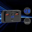 ГНІЗДО АВТОМОБІЛЬНИЙ MONTAZOWE 12V 24V 4 USB PD QC 3.0 ON ВИКЛЮЧЕНИЙ 96W КРИШКА  фото 7