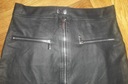 Czarna mini Spódniczka ZIP Sinsay XS Kolor czarny
