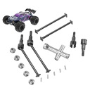 ARBRE DE TRANSMISSION SCY 1/16 16103 16201 16101 16102 RC AVANT ARRIÈREphoto 10