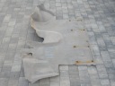 VW T5 MULTIVAN COATING CARPET FLOOR PERID LIGHTS GRAY COLOR  photo 7