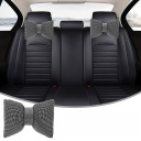2 ШТУКИ ELEGANCKICH ЧОРНИХ ПОДУШОК АВТОМОБІЛЬНИХ Z DEKORACJA KOKARDY  фото 14