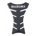 Наклейка на бак мотоцикла TankPad SUZUKI Carbon