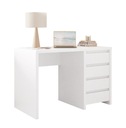 NETWORK белый матовый письменный стол с ящиками