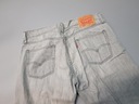 LEVIS 514 spodnie jeansy męskie szare 34/34 pas 90 Model 514