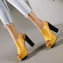 Ženy Otvoriť Prst Platforma Hrubé Podpätky Sandále Stav balenia originálne