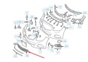 MB E-CLASS W212 INFÉRIEURE PROTECTION PARE-CHOCS AVANT A2128850722 2015photo 11
