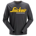 ФУТБОЛКА С ДЛИННЫМ РУКАВОМ SNICKERS ЭКСКЛЮЗИВНАЯ ЛИНИЯ МУЖСКАЯ СТАЛЬ