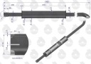 SILENCIEUX 1460MM 5.6KG MF3 ORIGINAL URSUS 3029050Uphoto 11