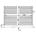 MAHLE CIR 25 000P РАДІАТОР NISKOTEMPERATUROWA, РАДІАТОР POW. НАДУВНОГО  фото 14