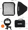 Софтбокс Godox SFUV8080 80x80см Держатель сетки Godox S
