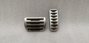 КОМПЛЕКТ POKROWCOW NA PEDALE DO LAND ROVER RANGE ROVER EVOQUE BJ3M-2457-AB P…  фото 6